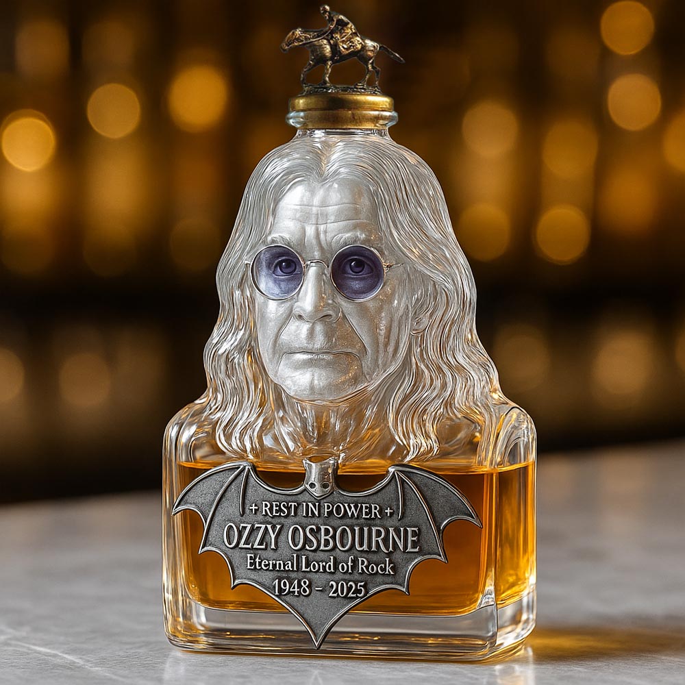 Whisky da Casa — whisky üveg Ozzy Osbourne tiszteletére