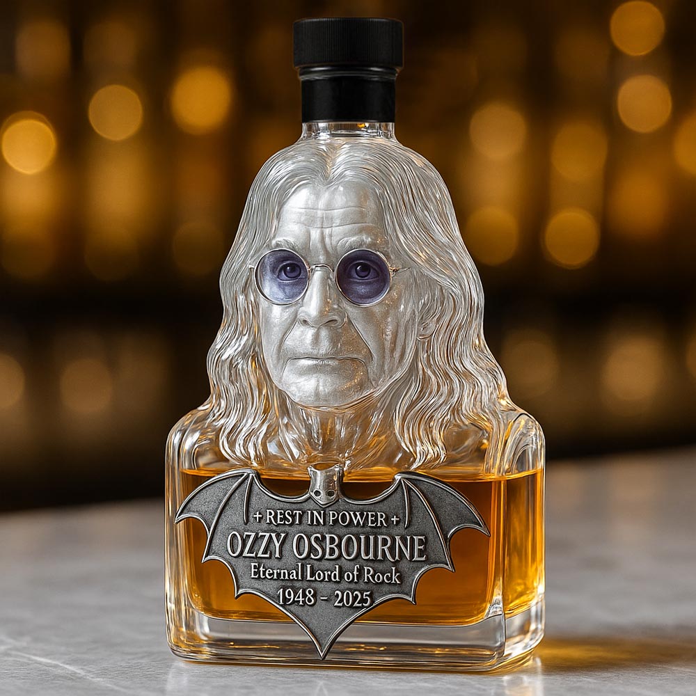 Whisky da Casa — whisky üveg Ozzy Osbourne tiszteletére