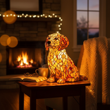 Lili, a Szellemi Arany Retriever Figurája