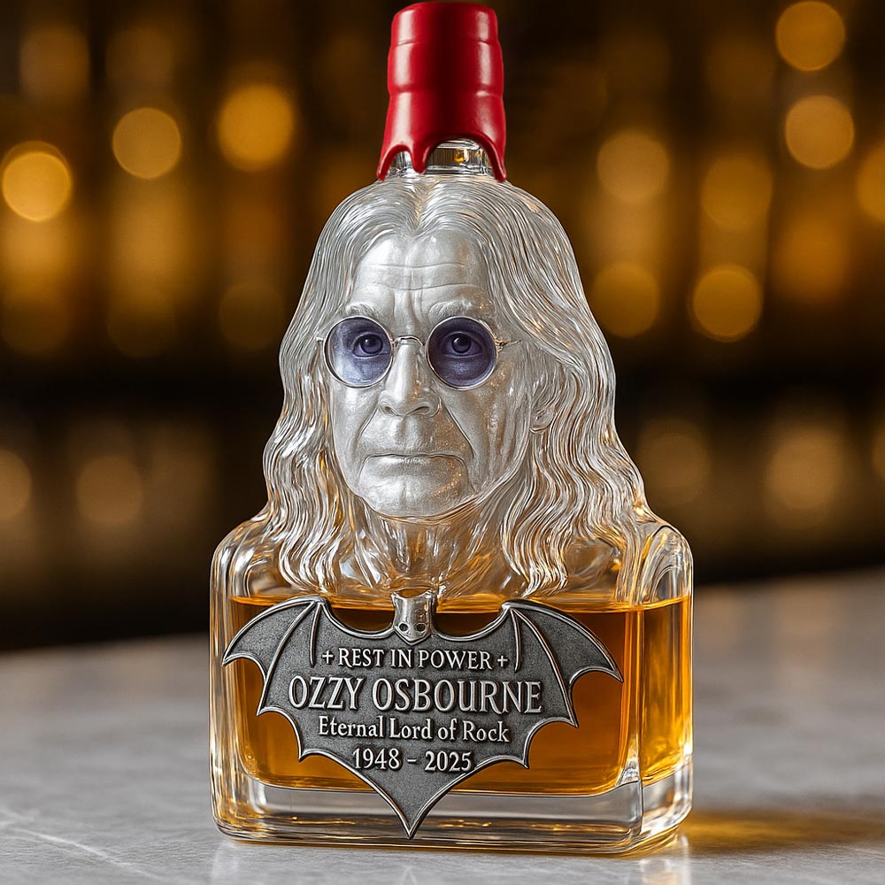 Whisky da Casa — whisky üveg Ozzy Osbourne tiszteletére