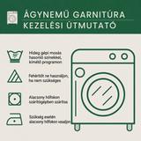 3 részes párnázott ágynemű szett - Mikulás varázsa