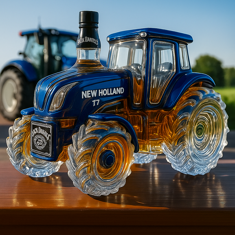 Whisky da Casa klasszikus New Holland T7 traktor formájában