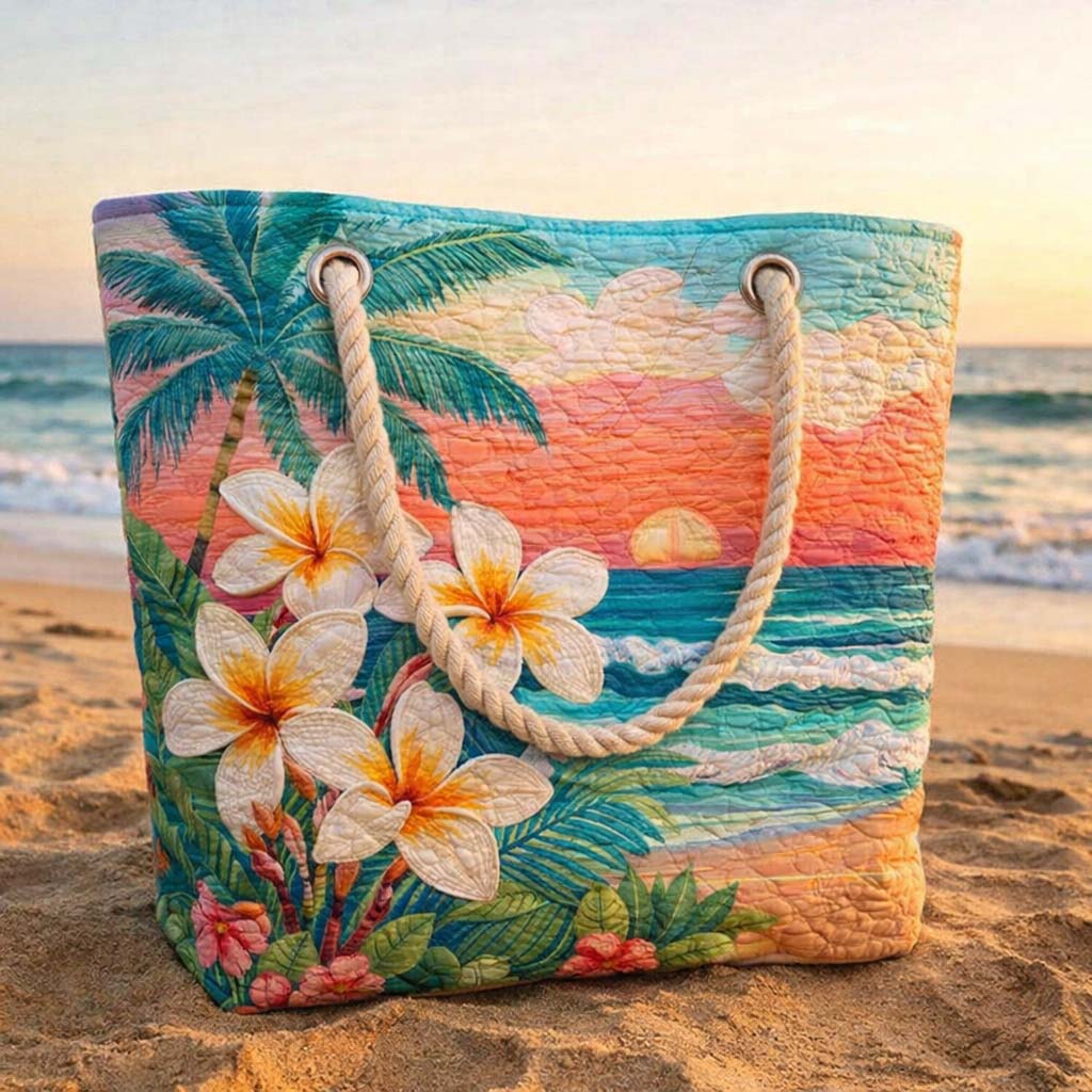 Kézzel Készült Strandtáska | Trópusi Szellem