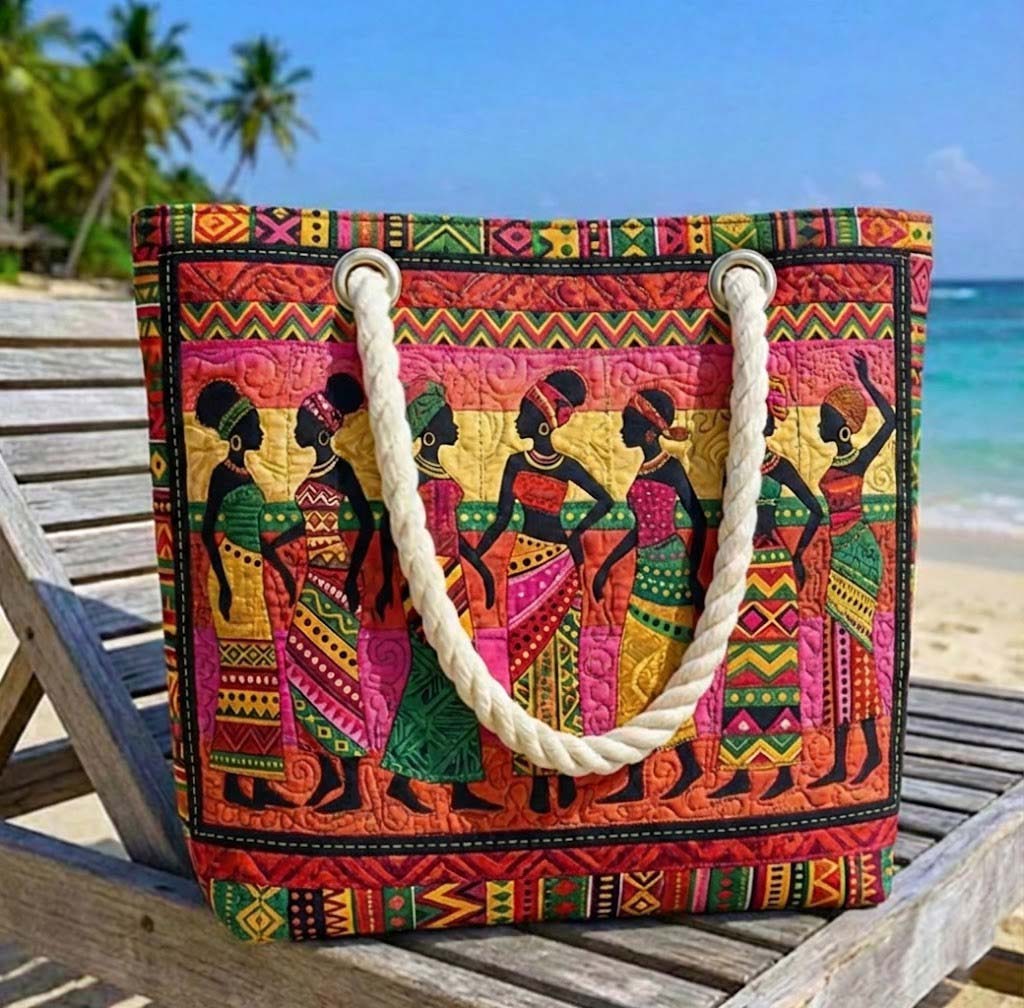 Kézzel Készült Strandtáska | Melanin Királynők