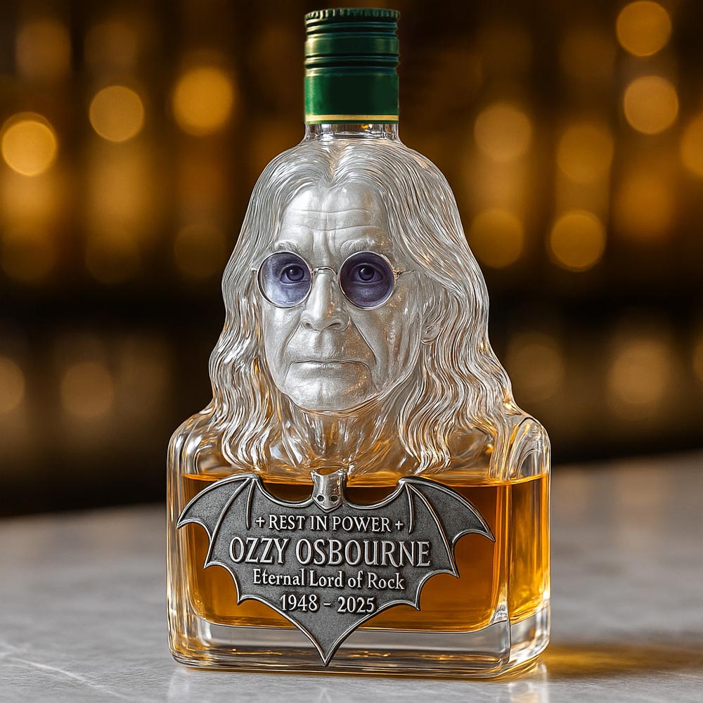 Whisky da Casa — whisky üveg Ozzy Osbourne tiszteletére