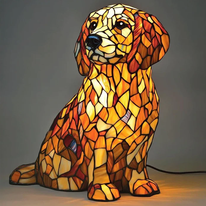 Lili, a Szellemi Arany Retriever Figurája