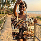 Kézzel Készített Strandtáska | Melanin Királynő
